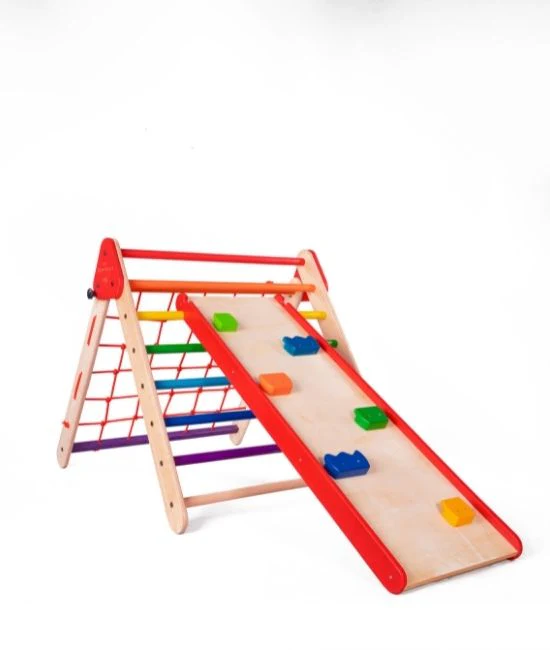 wooden-pikler-triangle-with-slide